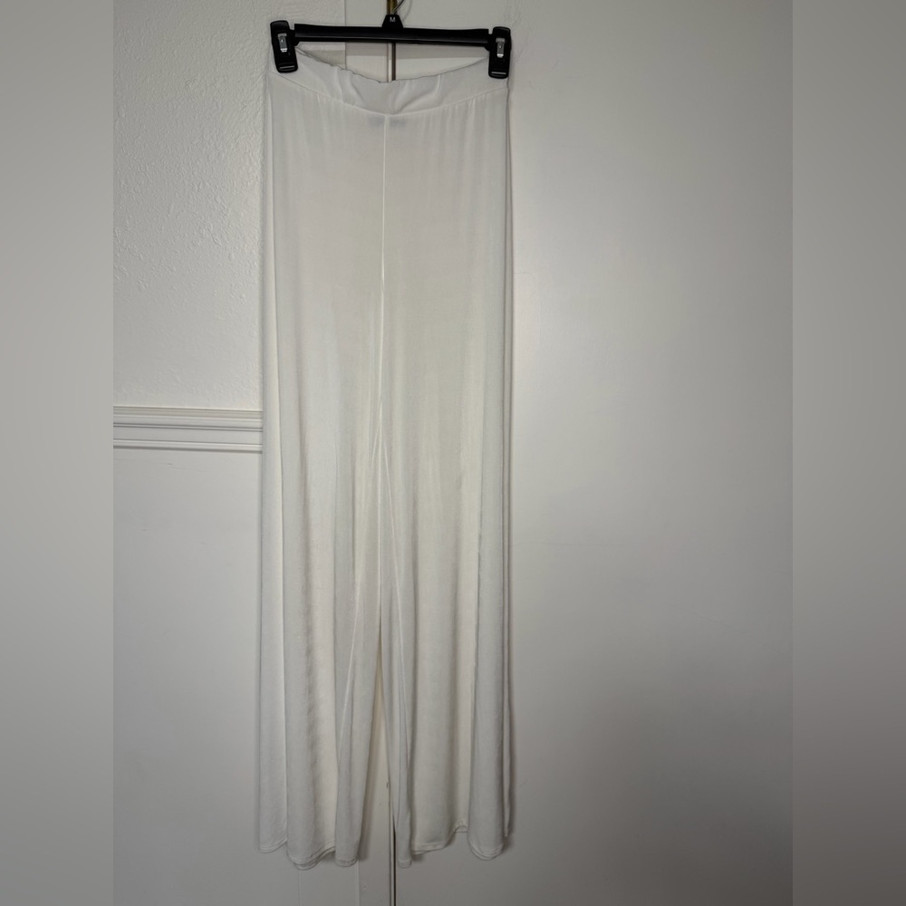 Chérie Los Angeles White Travelers Wide-Leg Pants size M